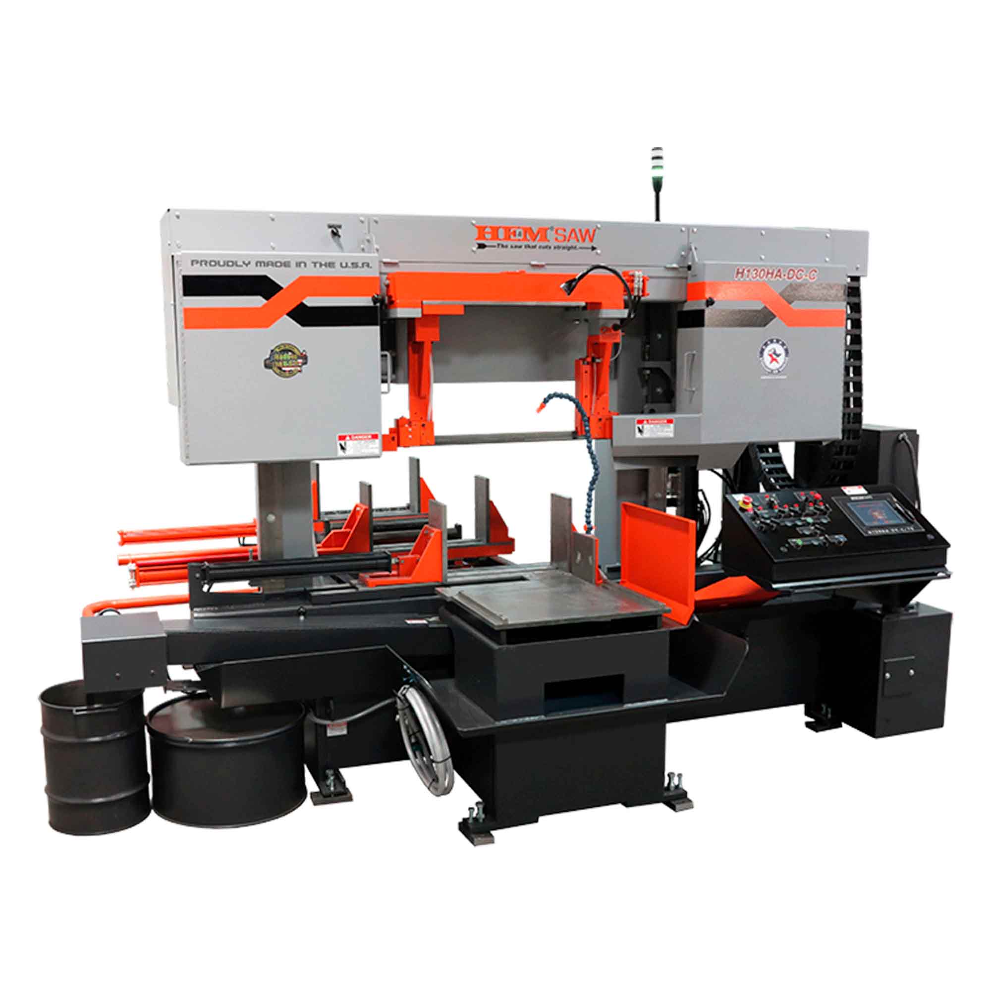 HEM SAW-H130HA-DC-CTS / H130HA-DC-CTS Máquina de Sierra Cinta Doble Columna H130HA-DC-CTS
